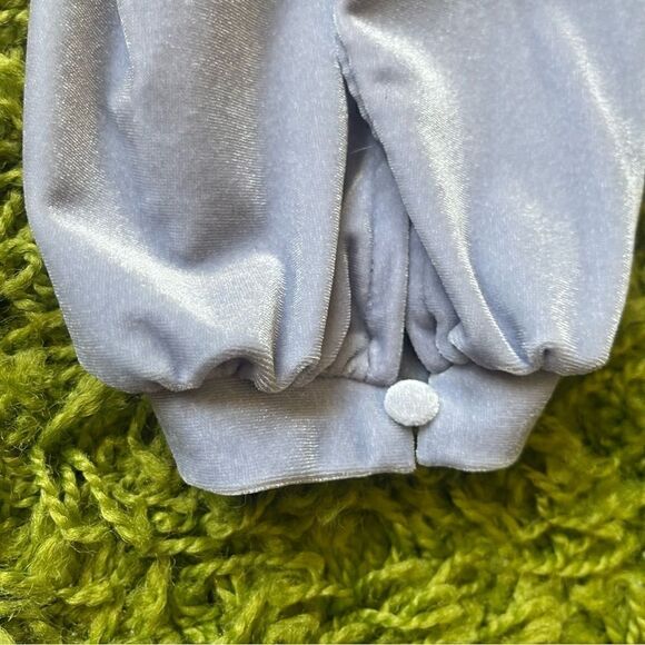 NWOT DYNAMITE BODYSUIT VELOUR LILAC - Picture 7 of 15